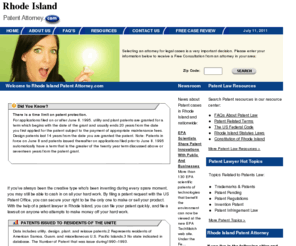 rhodeislandpatentattorney.com: Rhode Island Patent Attorney.com
Patent Attorney.com Lawyers in Rhode Island