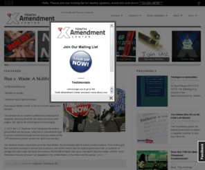 tenthamendmentcenter.com: Tenth Amendment Center
Concordia res Parvae Crescunt