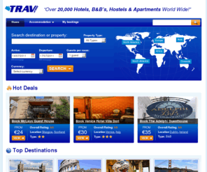 trav2germany.com: Over 20,000 hotels, B&Bs, hostels & apartments worldwide | Over 600,000 reviews
Over 20,000 properties worldwide. Online reservations at cheap hotels, youth hostels, guest houses, bed and breakfasts, holiday apartments and campsites online.