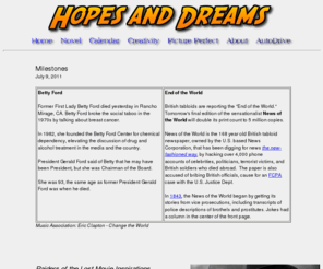 hopes-and-dreams.net: Hopes and Dreams - Stuck on AutoDrive
Hopes and Dreams is a novel about inventing the self-driving car, trying to live happily-ever-after, and getting into trouble without really trying.