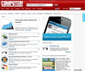 computertotaal.nl: Computer!Totaal
Online platform van en voor iedereen die zijn computer serieus neemt. Met nieuws, productinformatie, workshops en tips&trucs.