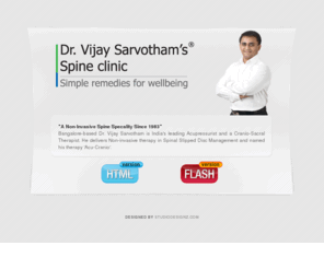 drcare.com: Dr.Vijay Sarvotham's Spine Clinic
slipped disc, slipdisc, slip disc,