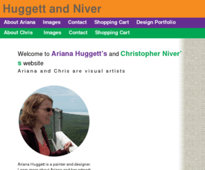 huggettandniver.com: huggettandniver | Home
Artists Ariana Huggett and Christopher Niver, 