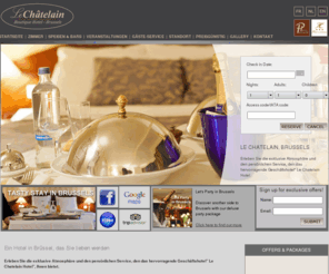 le-chatelain.de: Brֳ¼sseler Hotels ג€“ Le Chֳ¢telain Luxushotel
Offizielle Webseite des Le Chֳ¢telain Hotel. Ein Luxushotel im Zentrum Brֳ¼ssels. Le Chֳ¢telain ist ein 5 Sterne Hotel situiert im Chֳ¢telain Viertel an der Avenue Louise. Wir sind nur einen Katzensprung (Spaziergang) von den Top Sehenswֳ¼rdigkeiten Brֳ¼ssels entfernt. Das Hotel ist perfekt fֳ¼r Wochenend- oder geschֳ₪ftliche Aufenhalte, wie zum Beispiel Tagungen oder Besuche des Europֳ₪ischen Parlaments. 