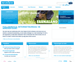 multichannel-support.com: Revenew | full service internetbureau Amersfoort - online marketing en webapplicaties
Hét online marketing en internetbureau in Amersfoort. Diensten: webdesign, online marketing, zoekmachinemarketing, websiteontwikkeling en online maatwerkapplicaties.