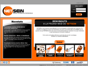 netsein.com: Netsein - serveis informàtics professionals
