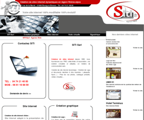 siti.fr: Siti Sarl - Agence Web - Cration De Site Internet Bourg En Bresse Ain
Agence Web, Cration De Site Internet Bourg En Bresse Ain