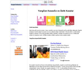 yanginkasasi.com: YangÄ±n KasasÄ±
YangÄ±n kasalarÄ±, ateÅe ve yÃ¼ksek sÄ±caklÄ±Äa dayanÄ±klÄ± data ve veri saklama kasalarÄ± hakkÄ±nda ayrÄ±ntÄ±lÄ± bilgiler.