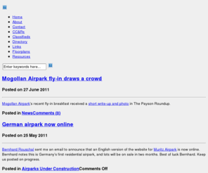 alaska-flyer.com: Living With Your Plane Residential Airparks and Fly In Airport Communities
Living With Your Plane Residential Airparks and Fly In Airport Communities