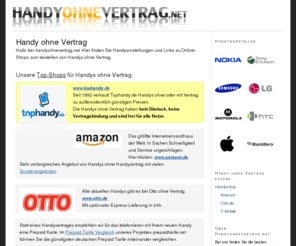 handyohnevertrag.net: Handy ohne Vertrag bei handyohnevertrag.net
Handys ohne Handyvertrag