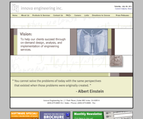 innovaengineering.com: Innova Engineering Inc.
Innova Engineering - Mechanical Engineering & (CPC) Collaborative Product Commerce & Database Management over the Internet