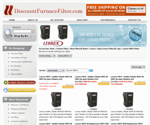 lennoxhepa.com: Furnace Filters,Furnace Air Filters,Furnace Filter,Discount Furnace Filter
Buy Furnace Filters, Branded Furnace Filters, Furnace Air Filters, 3M Furnace Filters, Honeywell Furnace Filters, Lennox Furnace Filters, Lennox Air Filters from Discount Furnace Filters. Visit discountfurnacefilter.com