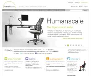 nielsdiffrient.com: Humanscale: Ergonomic office chairs and ergo tools
Humanscale's ergonomic office solutions, from task chairs and LED lighting to keyboard trays and adjustable monitor arms, are designed to optimize performance and create a more comfortable place to work