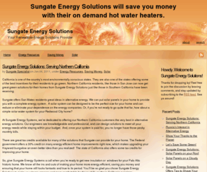 sungateenergysolutions.info: Sungate Energy Solutions | On Demand Hot Water Heaters | Your Renewable Energy Solutions Provider
Sungate Energy Solutions will show you how to lower your utility costs with their state of the art on demand hot water heaters.