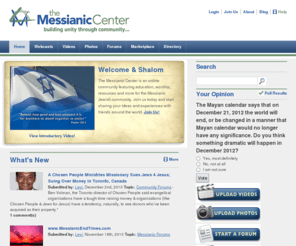messianiccentre.net: The Messianic Center - Global Community Site for Messianic Jews
The Messianic Center - Global Community Site for Messianic Jews