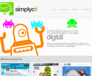 simplycit.cl: Marketing digital | Estrategia y Comunicación | Simplycit
Somos una empresa especializada en el desarrollo e integración de tecnologías multi plataforma, con el objetivo de crear, apoyar y potenciar estrategias de comunicación y marketing digital.