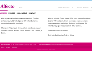 affecto.ee: Estonia / Affecto - Affecto
