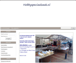 bezige-handjes.nl: hobbyspeciaalzaak.nl
Hobbyspeciaalzaak.nl de webwinkel ook op de markt