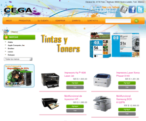 ceganld.com: .:: CEGA ::. Nosotros logramos que funcione - CEGA
Compra y Venta de tintas, toner