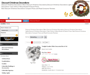 discountchristmasdecorations.net: Discount Christmas Decorations: Buy Discount Christmas Decorations,Discount Christmas Decorations Lights,Discount Christmas Decorations Trees Online At Decent Prices
Discount Christmas Decorations Offers Discount Christmas Decorations,Discount Christmas Decorations Lights,Discount Christmas Decorations Trees Online in Many Brands At Decent Prices.