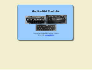 gordius-midi-controller.com: gordius midi controller
Home of the Gordius Midi Controller.