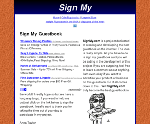 signmy.com: Sign My - The Greatest Guestbook in the World
