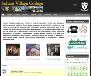 sohamcollege.org.uk: Soham Village College
 