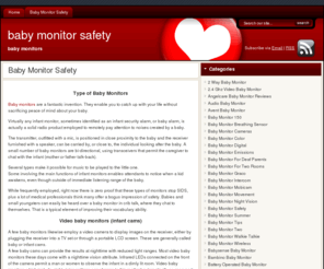 babymonitorsafety.com: Baby Monitor Safety
The best baby monitors