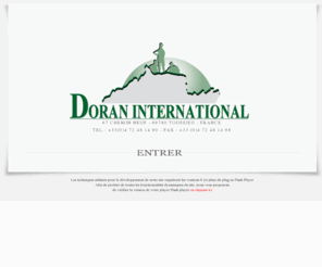 doran-int.net: Doran International
Doran International, spécialiste de la vente de dispositifs de perfusions multiaccès sécurisés; Toussieu, France.