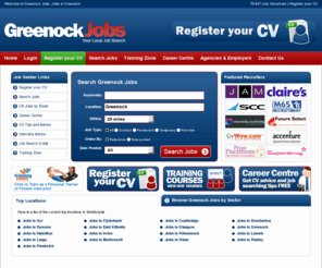 greenock-jobs.co.uk: Greenock Jobs - Jobs in Greenock
Greenock Jobs - Find jobs in Greenock. Search Greenock Jobs by sector or keywords. Upload your CV to send your details to Greenock agencies and employers.