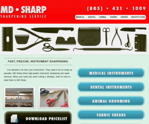 mdsharp.com: MD Sharp :: Precise Instrument Sharpening
#