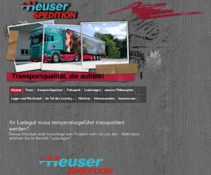 spedition-heuser.com: Home - Spedition Heuser
Spedition Heuser, Oberbachheim - Transportqualität, die auffällt