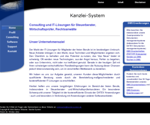 kanzlei-xtra.net: Kanzlei-System - Consulting und IT-Lösungen für Steuerberater, 
Wirtschaftsprüfer, Rechtsanwälte
Consulting und IT-Lösungen für Steuerberater, Wirtschaftsprüfer, Rechtsanwälte