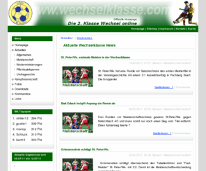 wechselklasse.com: Aktuelles  - www.wechselklasse.com  Die 2. Klasse Wechsel online
wechselklasse, 2. Klasse Wechsel, wechselklasse.com, Fussball, Niederoesterreich