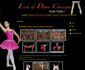 ecole-collas-de-danse-classique.com: Ecole Collas de Danse Classique - Accueil - Ecole de danse  classique Collas de Biard, 86 
Ecole Collas de Danse Classique - Ecole de danse  classique Collas de Biard, 86 - Accueil