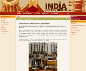 india-instruments.de: Herzlich willkommen
India Instruments führt sämtliche indische Musik-Instrumente von einfacher bist Konzertqualität. Alle Instrumente fü wir in unterschiedlichen Preis- und Qualitätsklassen. Wir bieten kompetente Beratung und Reparaturleistungen.