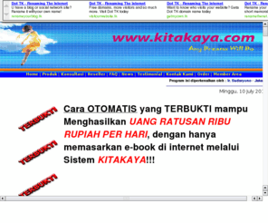 kitakaya.tk: EBOOK YG SANGAT DIBUTUHKAN
Dapatkan ebook bermanfaan + dapat penghasilan instan jutaan rupiah/hri