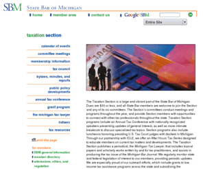 michigantax.org: Taxation
The State Bar of Michigan shall aid in promoting improvements in the administration of justice and advancements in jurisprudence, in improving relations between the legal profession and the public, and in promoting the interests of the legal profession in this state.