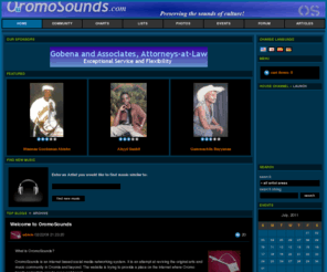 oromosounds.com: OromoSounds: home
OromoSounds - Preserving the sounds of culture!