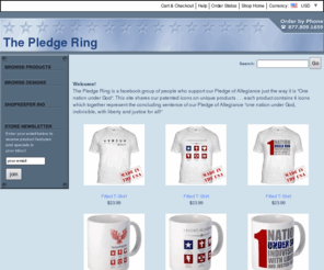 pledgedesigns.com: PledgeRing.com
US Made Jewelry Symbolizing the Pledge of Allegiance