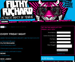 printnation.net: Filthy Richard - Every Friday at Czar
Filthy Richard - Every Friday at Czar - The Filthiest Party in Town