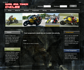 vonhertell.com: Von Hertell - Road And Track Cycles - Home
Road And Track serves San Antonio, TX, and the surrounding Hill Country, repairing, updating and modifying, or replacing existing suspension on any type of motorcycle.