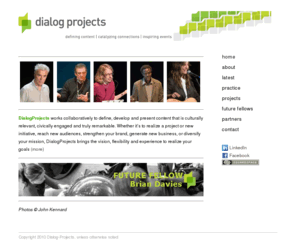 dialog-projects.com: DialogProjects - home
content development, events, marketing, outreach