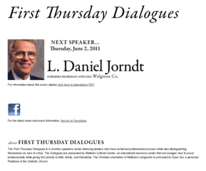 firstthursdaydialogues.com: First Thursday Dialogues
