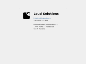 freakingloud.net: Loud Solutions, s.r.o.
Internet endpoint for Loud Solutions, s.r.o.