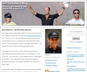 jeffgallowayblog.com: Jeff Galloway's Blog
Learn to run until you're 100 and beyond with Jeff Galloway.