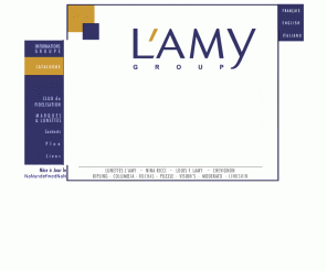 lamygroup.com: Le groupe L'AMY : Créateur, fabricant et distributeur de lunettes optiques et solaires pour hommes, femmes, enfants et juniors.
Le groupe L'AMY créer, développe, industrialise et vend des lunettes de vue, optiques et des lunettes de soleil pour hommes, femmes, enfants, juniors