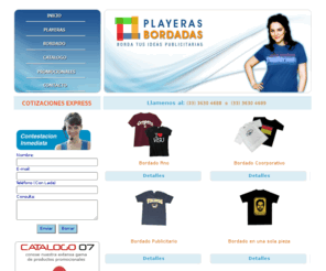 playerasbordadas.com: playeras bordadas
playeras bordadas, playeras y camisetas bordadas, camisetas bordadas, bordado en playeras, publicidad bordada en playeras, publicidad bordada, bordado en playeras y camisetas, bordado publicitario, bordado publicitario en camisetas, bordado publicitario en playeras