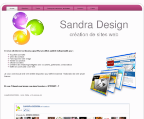 sandra-design.com: Sandra Design, création de sites web
Création et design de votre site internet. Votre site à votre image en seulement quelques jours et à un tarif très intéressant.