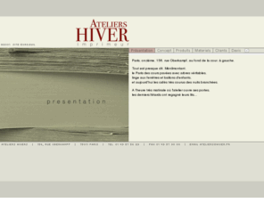 hiver.fr: ATELIERS HIVER
Ateliers Hiver, imprimerie